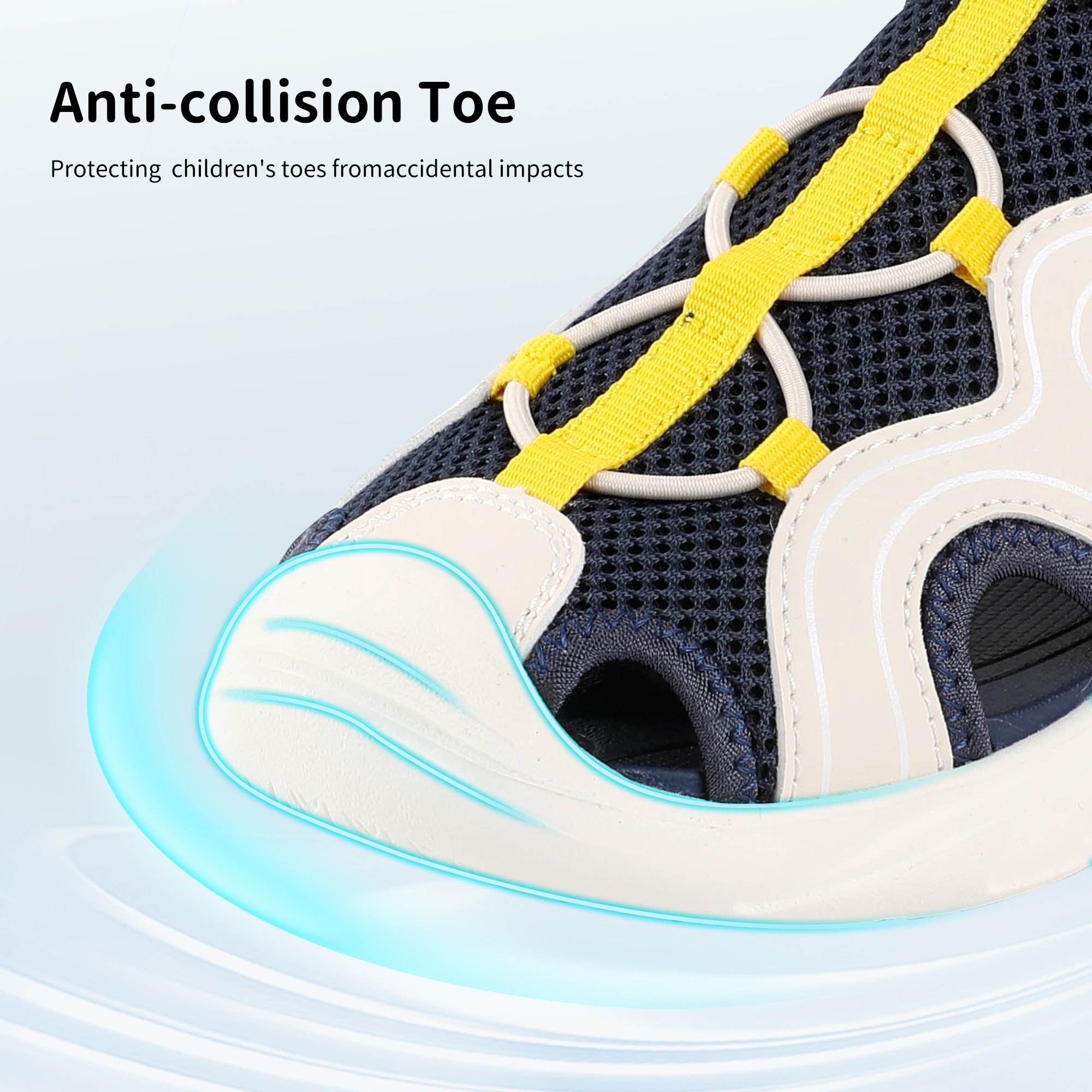 DR KONG Boys Sandals Little Kid Closed Toe Shoes