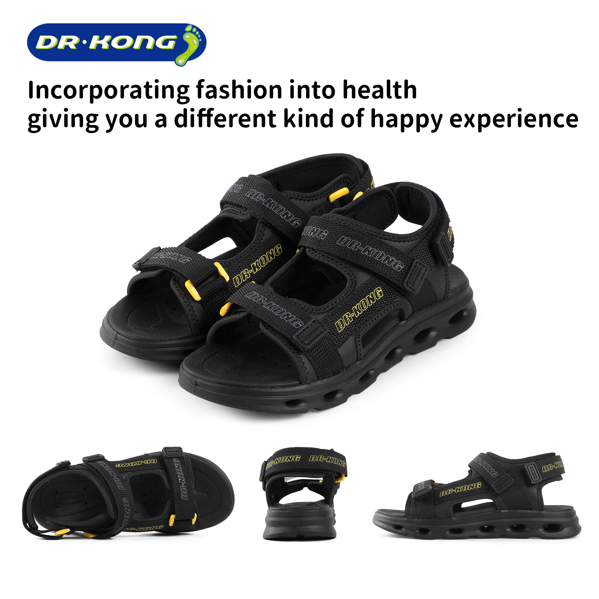 DR KONG Boys Sandal Shoes Little Kids