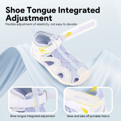 DR KONGToddler Sandals Girls Closed Toe Shoes